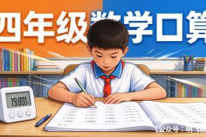 四年级数学口算 快速计算