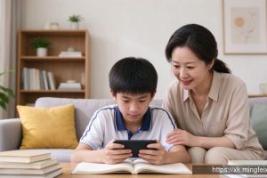 初二孩子玩手机怎么办？别跟孩子硬抢